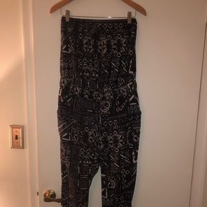 Madewell Strapless Romper